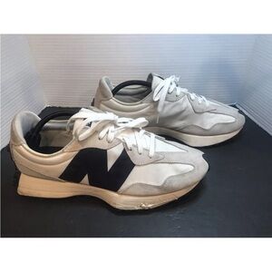 New Balance Lifestyle 327 Shoes Sea Salt White and Black MS327FE Men’s Size 11.5